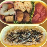 こどものお弁当★なめたけごはん